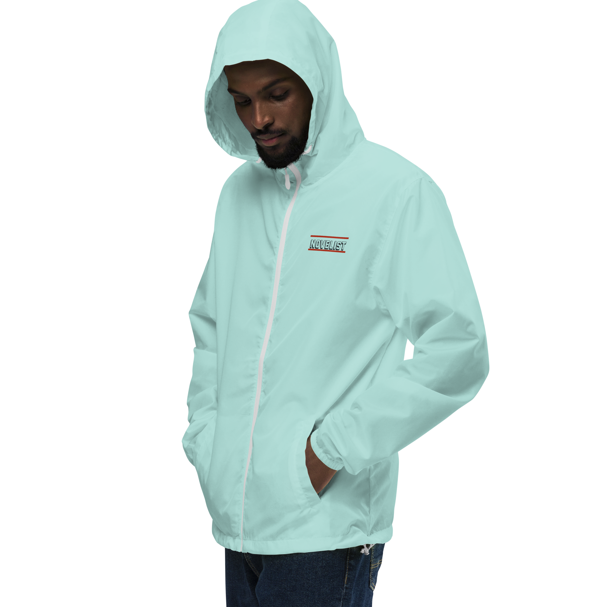 Novelist Unisex lightweight zip up windbreaker