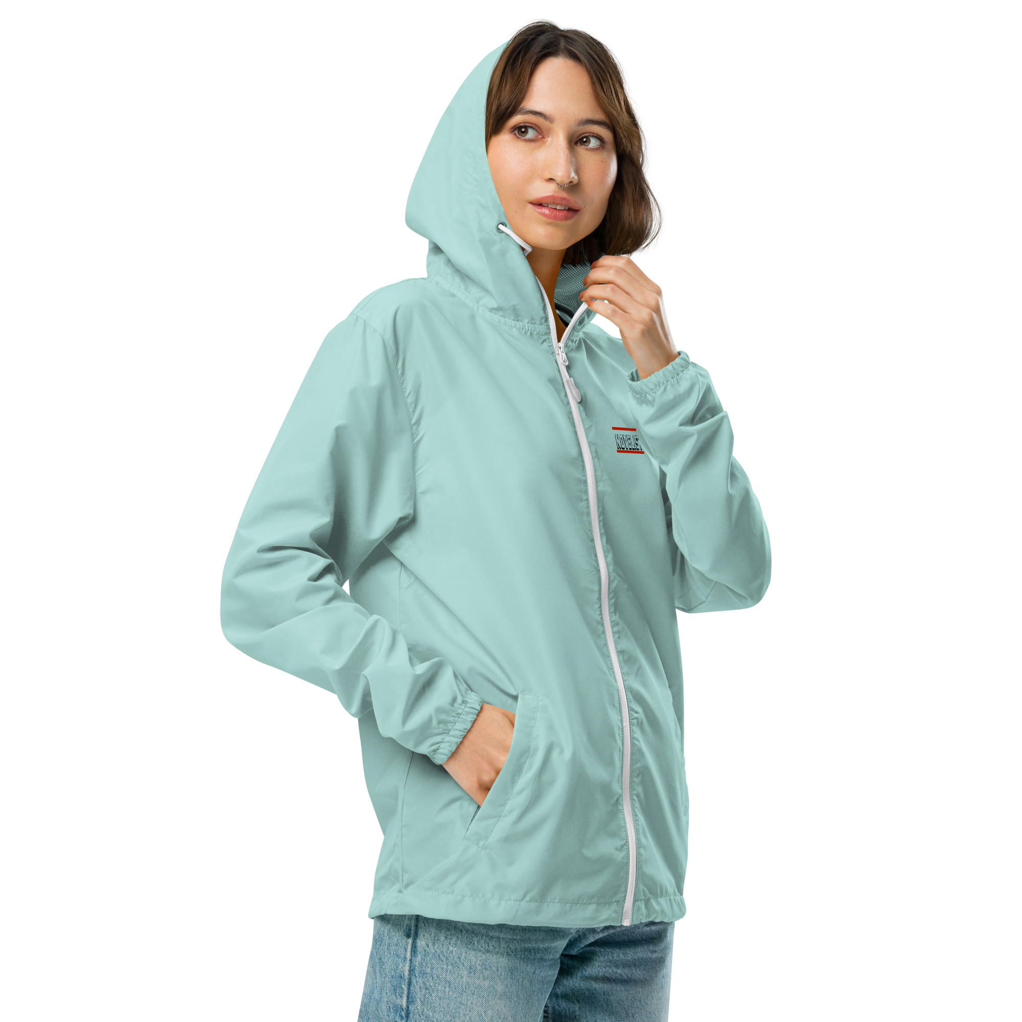 Novelist Unisex lightweight zip up windbreaker