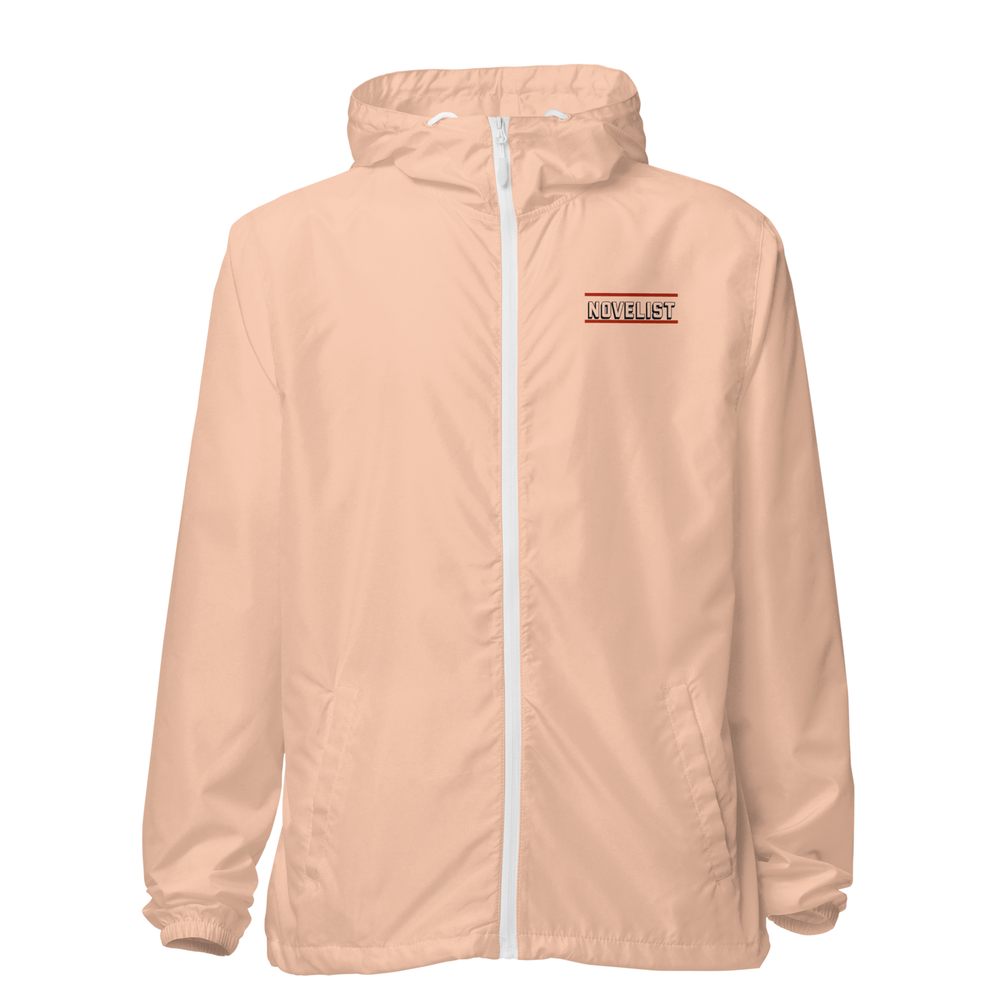 Novelist Unisex lightweight zip up windbreaker