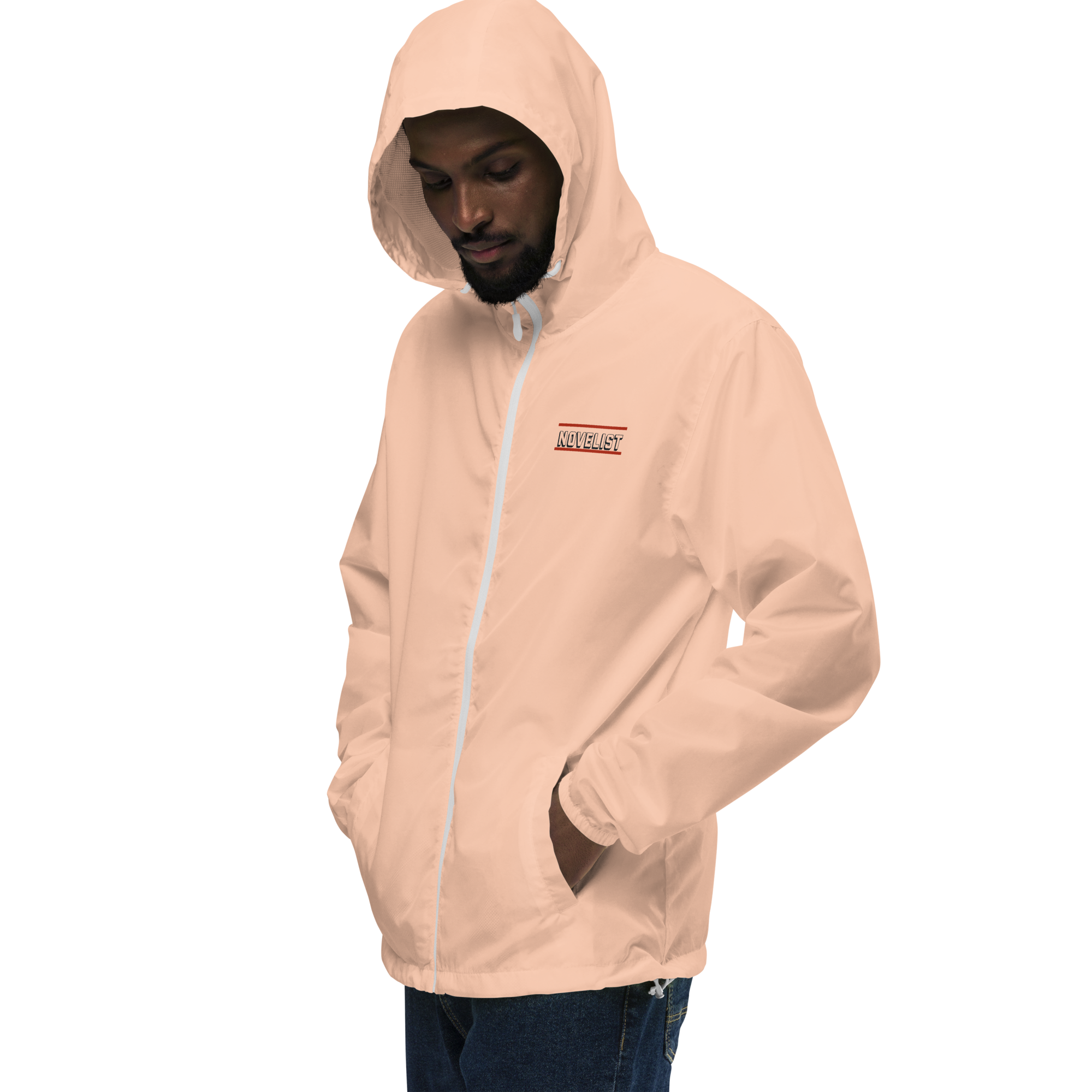 Novelist Unisex lightweight zip up windbreaker