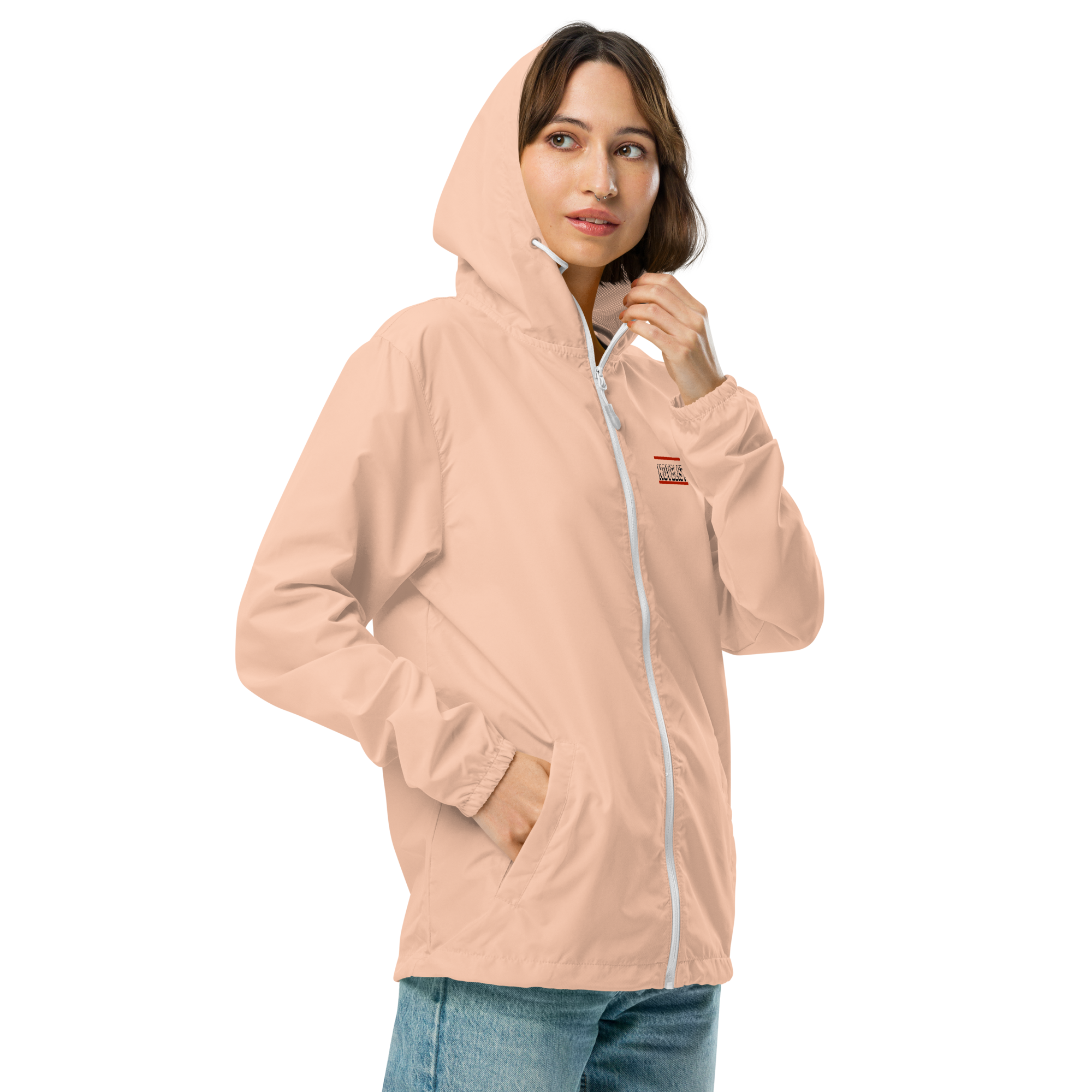 Novelist Unisex lightweight zip up windbreaker