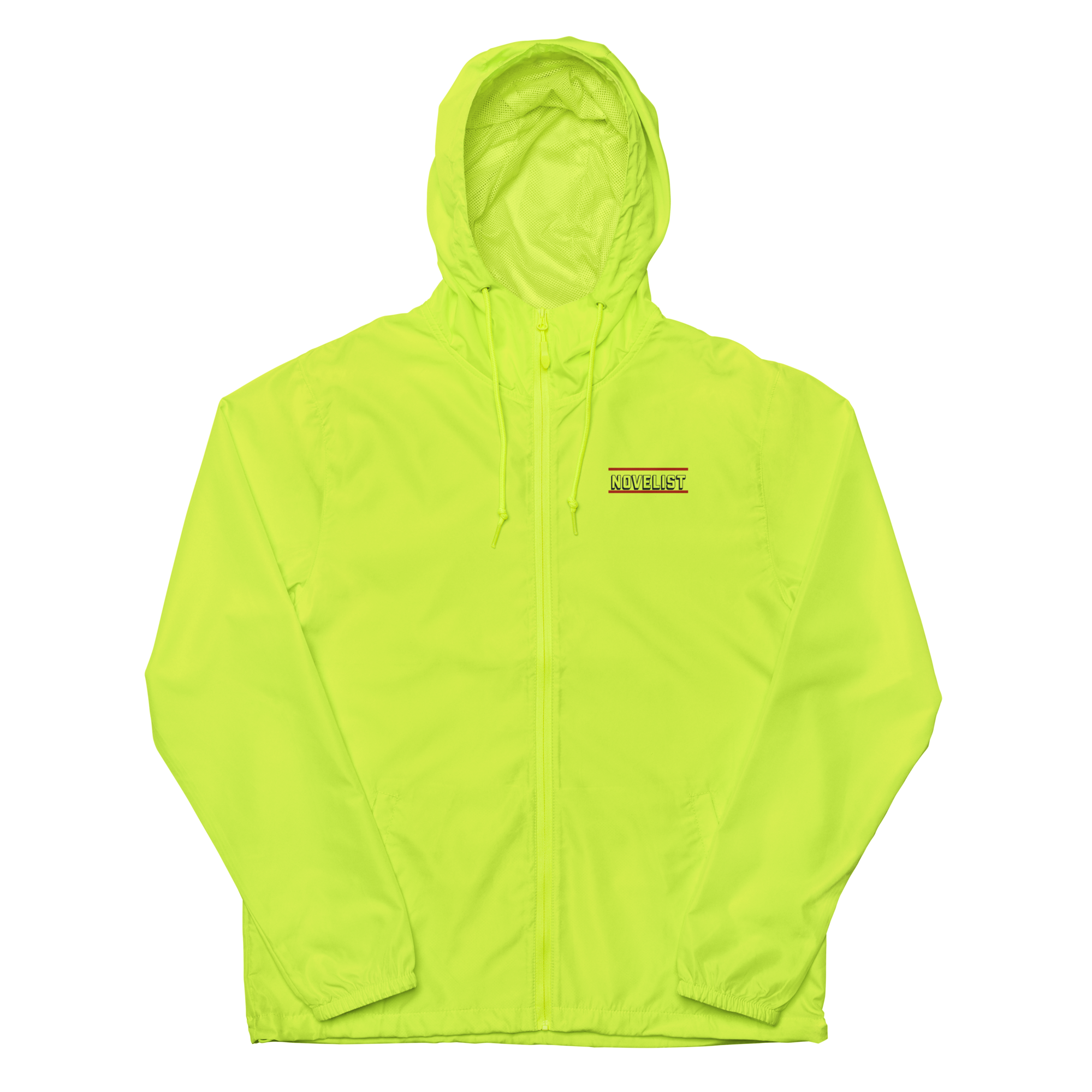 Novelist Unisex lightweight zip up windbreaker