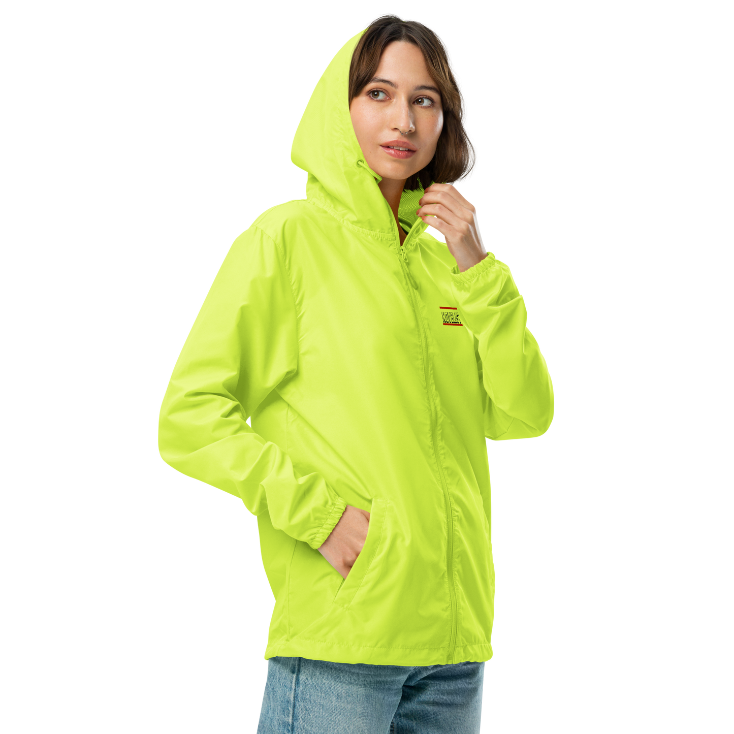 Novelist Unisex lightweight zip up windbreaker