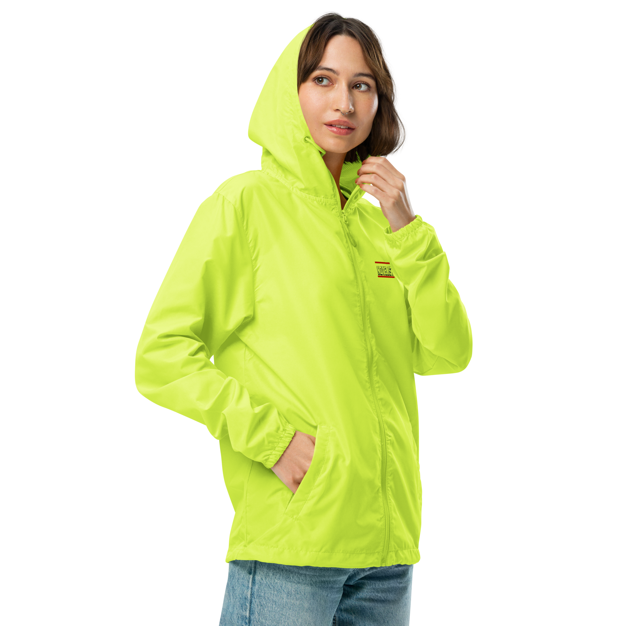 Novelist Unisex lightweight zip up windbreaker
