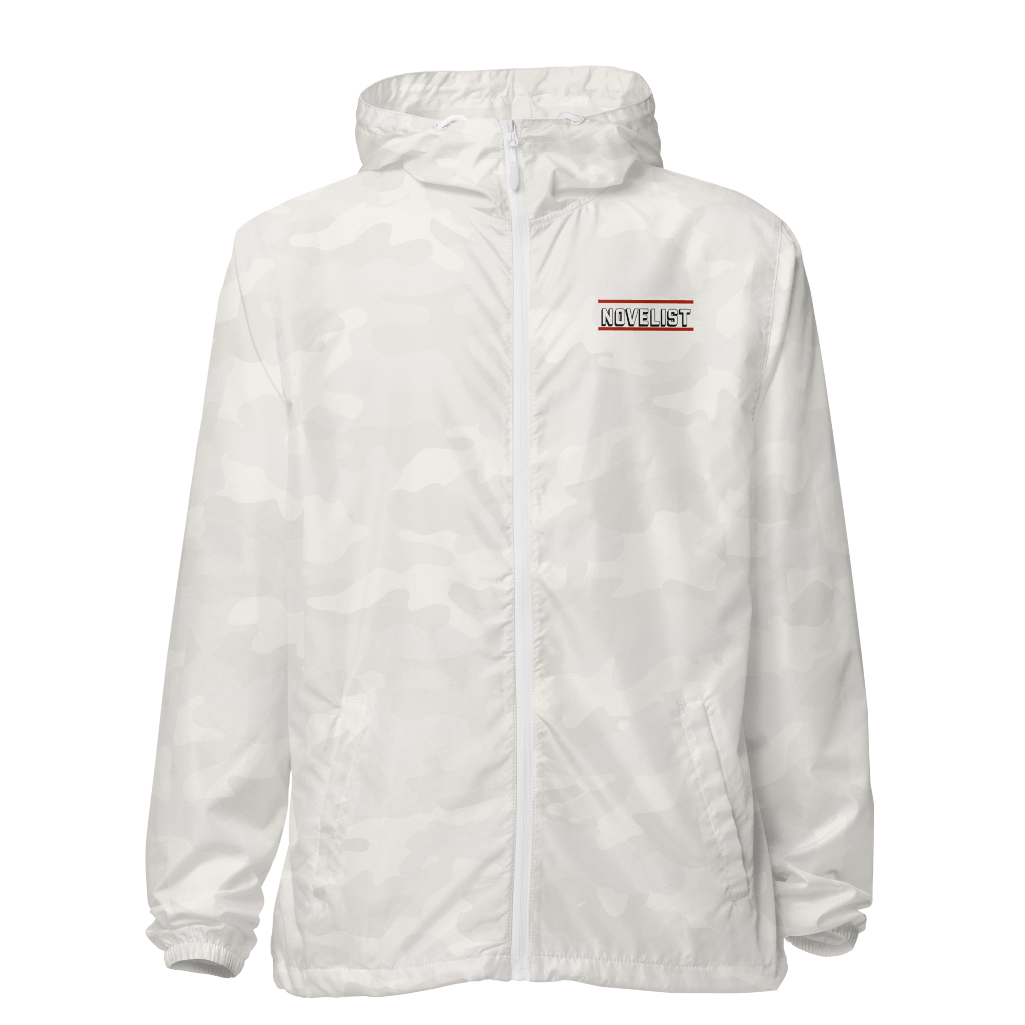 Novelist Unisex lightweight zip up windbreaker