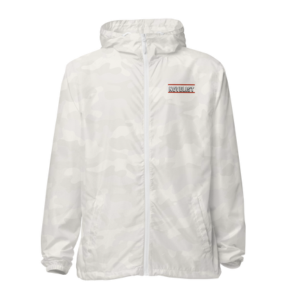 Novelist Unisex lightweight zip up windbreaker