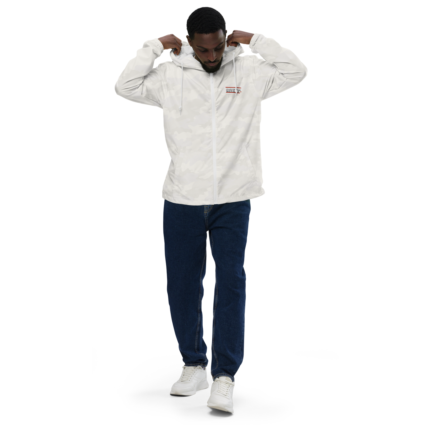 Novelist Unisex lightweight zip up windbreaker