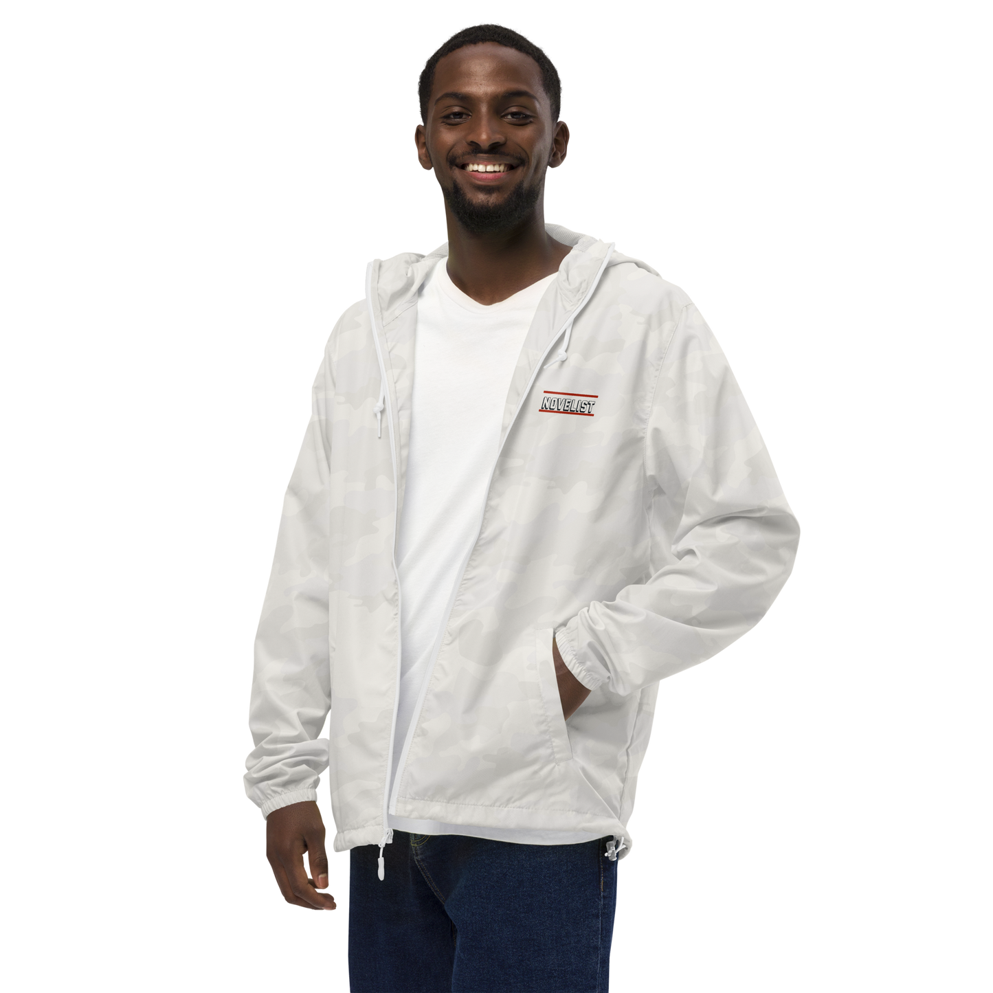 Novelist Unisex lightweight zip up windbreaker