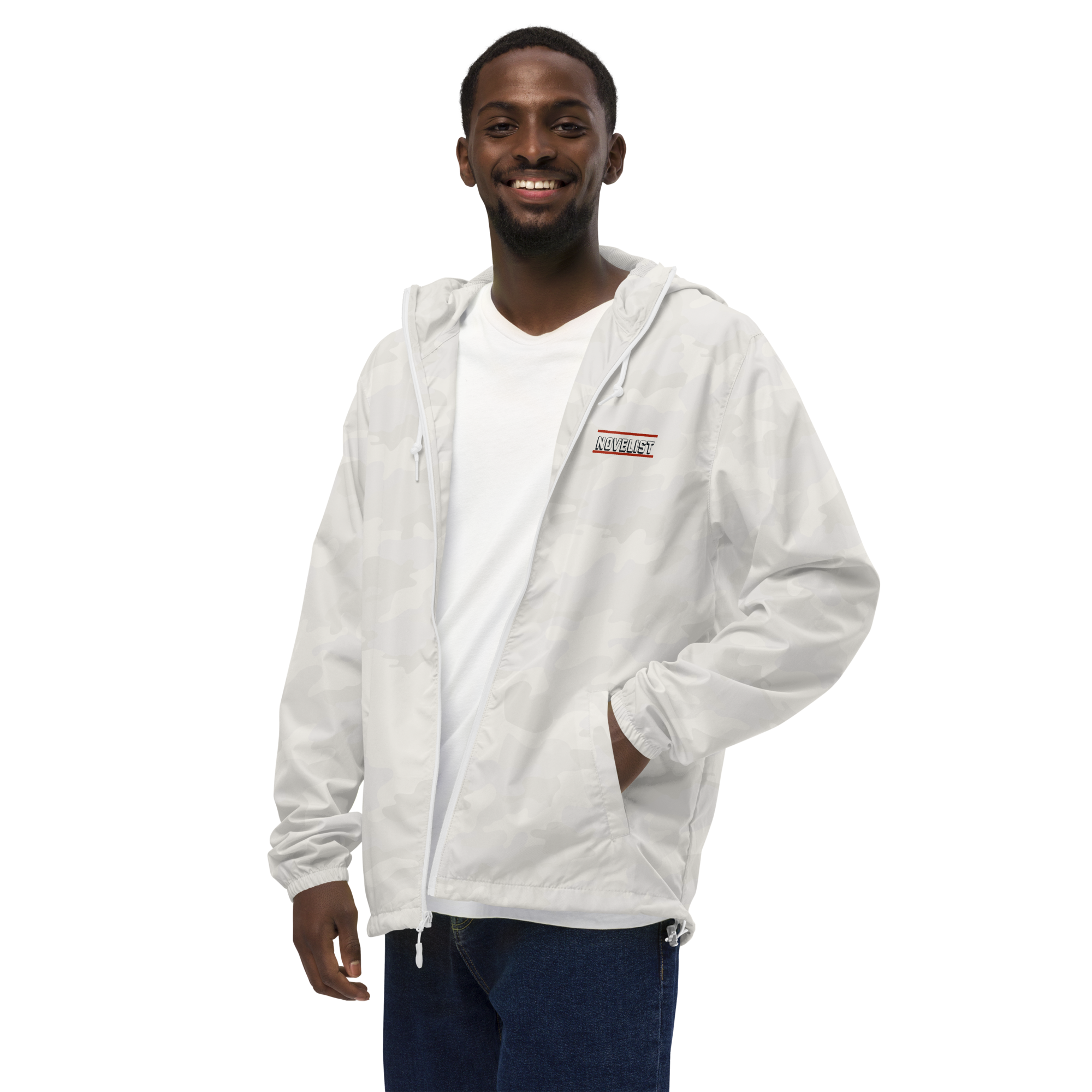 Novelist Unisex lightweight zip up windbreaker