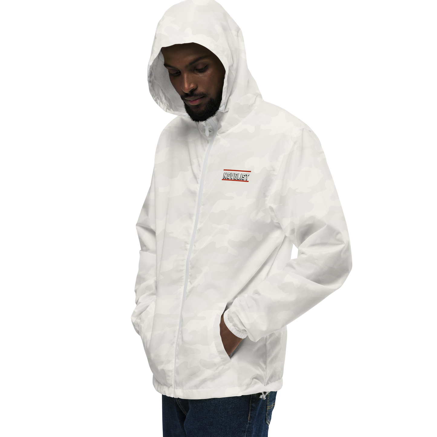 Novelist Unisex lightweight zip up windbreaker