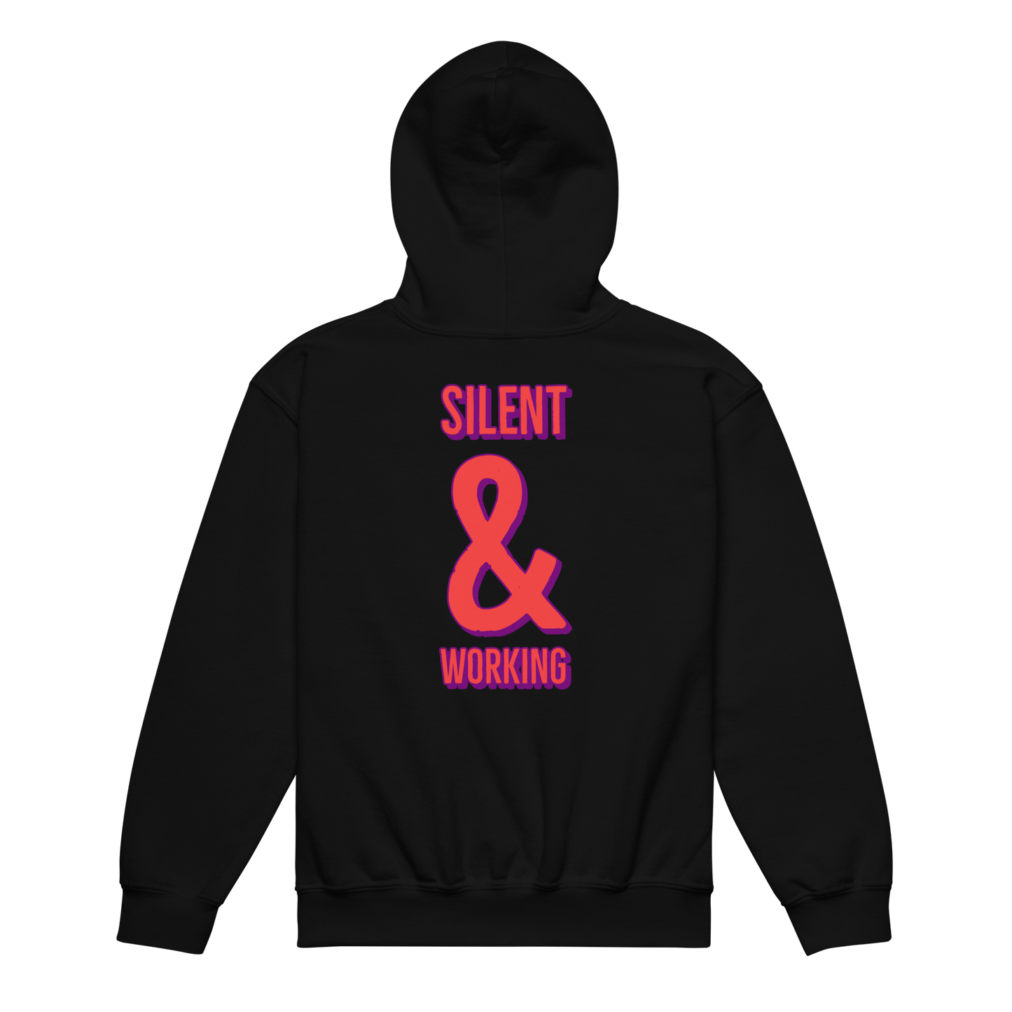 Youth "Silent & Working" hoodie by Novelist