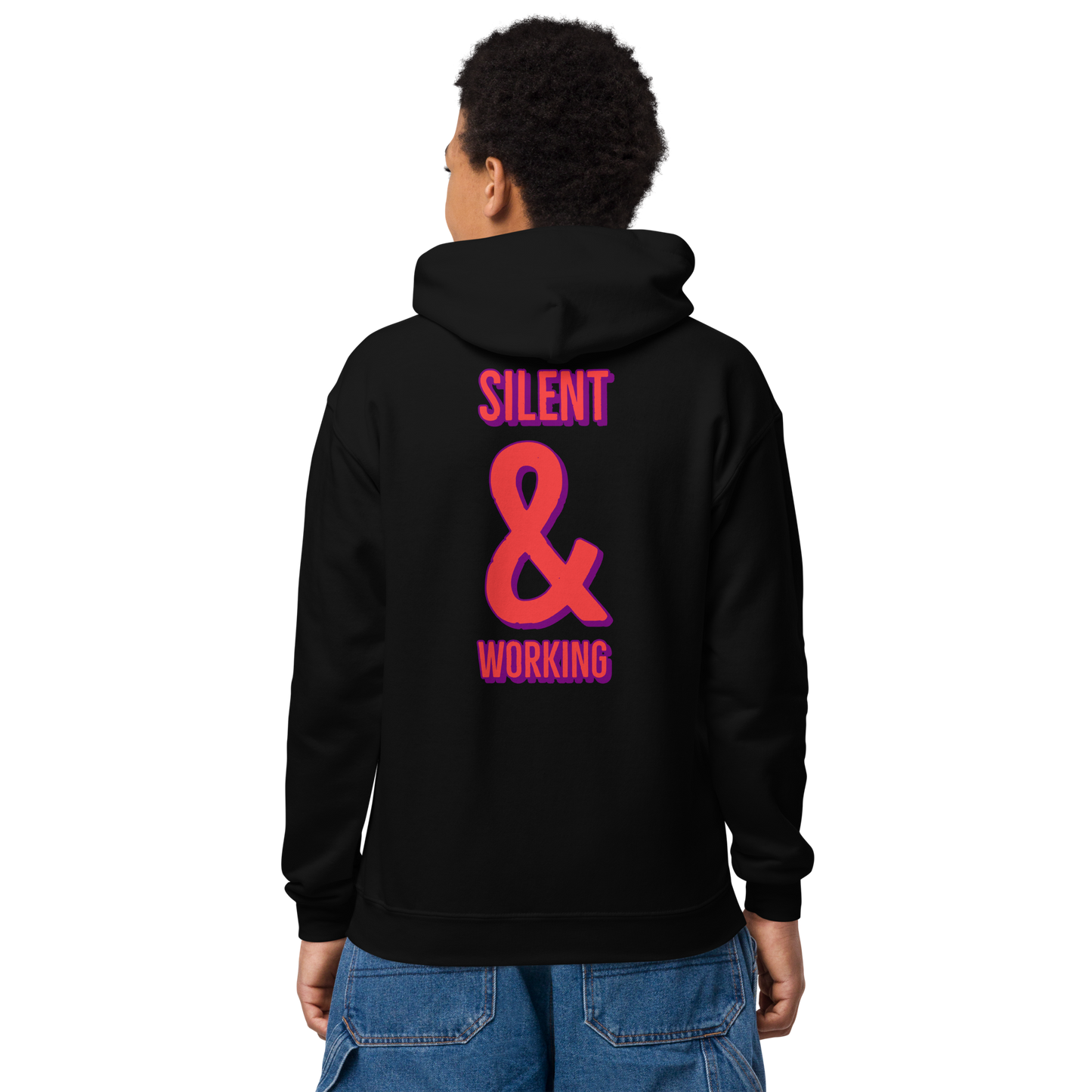 Youth "Silent & Working" hoodie by Novelist