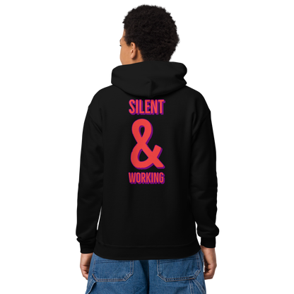 Youth "Silent & Working" hoodie by Novelist