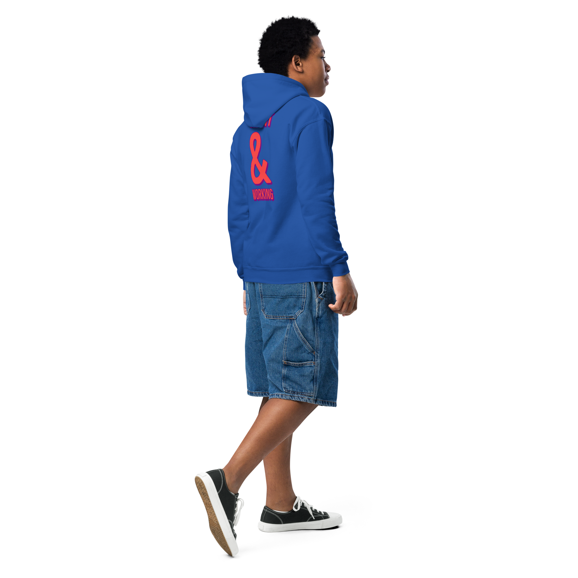 Youth "Silent & Working" hoodie by Novelist