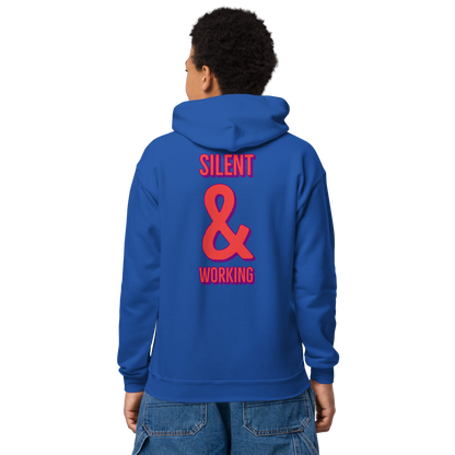 Youth "Silent & Working" hoodie by Novelist