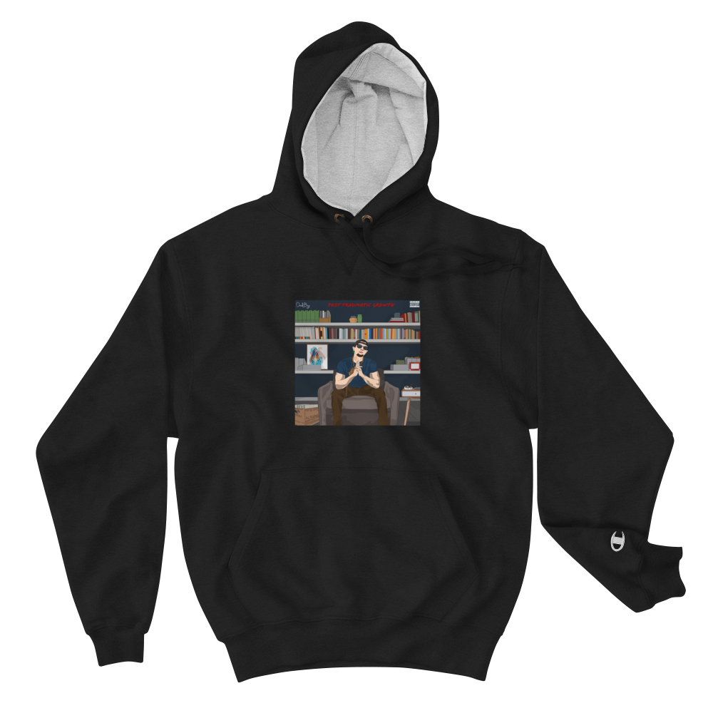 Post Traumatic Growth Artwork - David Biga - PTG Champion Hoodie