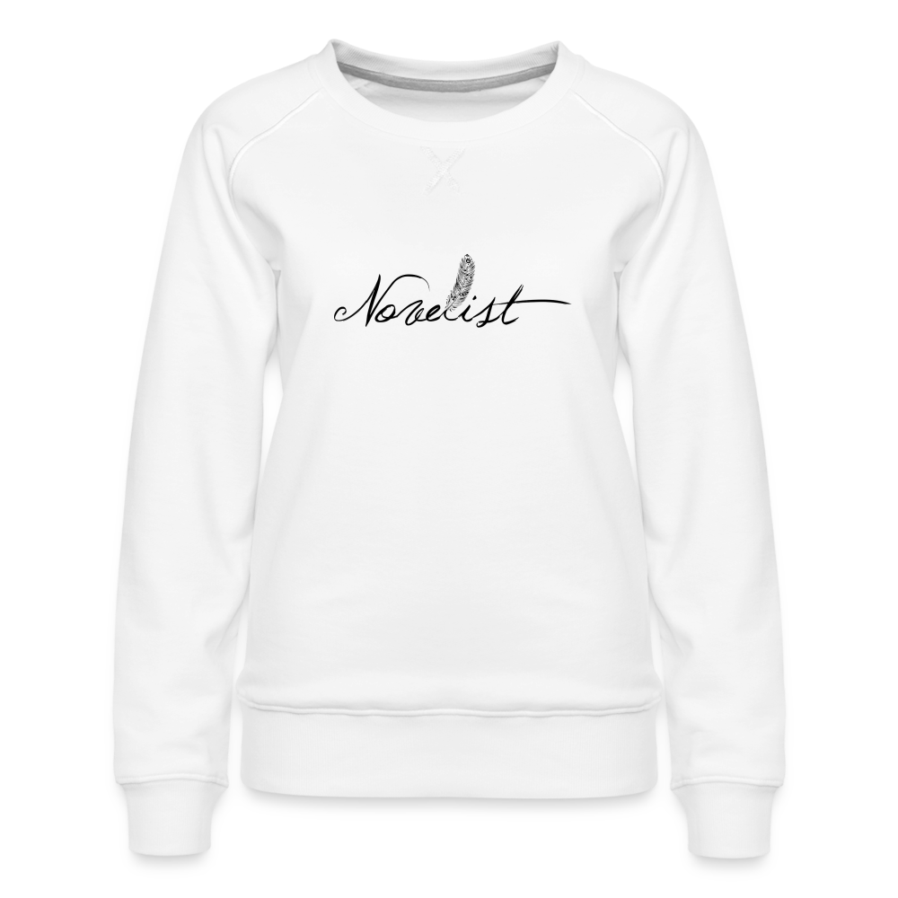 Women’s Novelist Sweatshirt - white