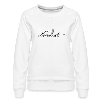 Women’s Novelist Sweatshirt - white