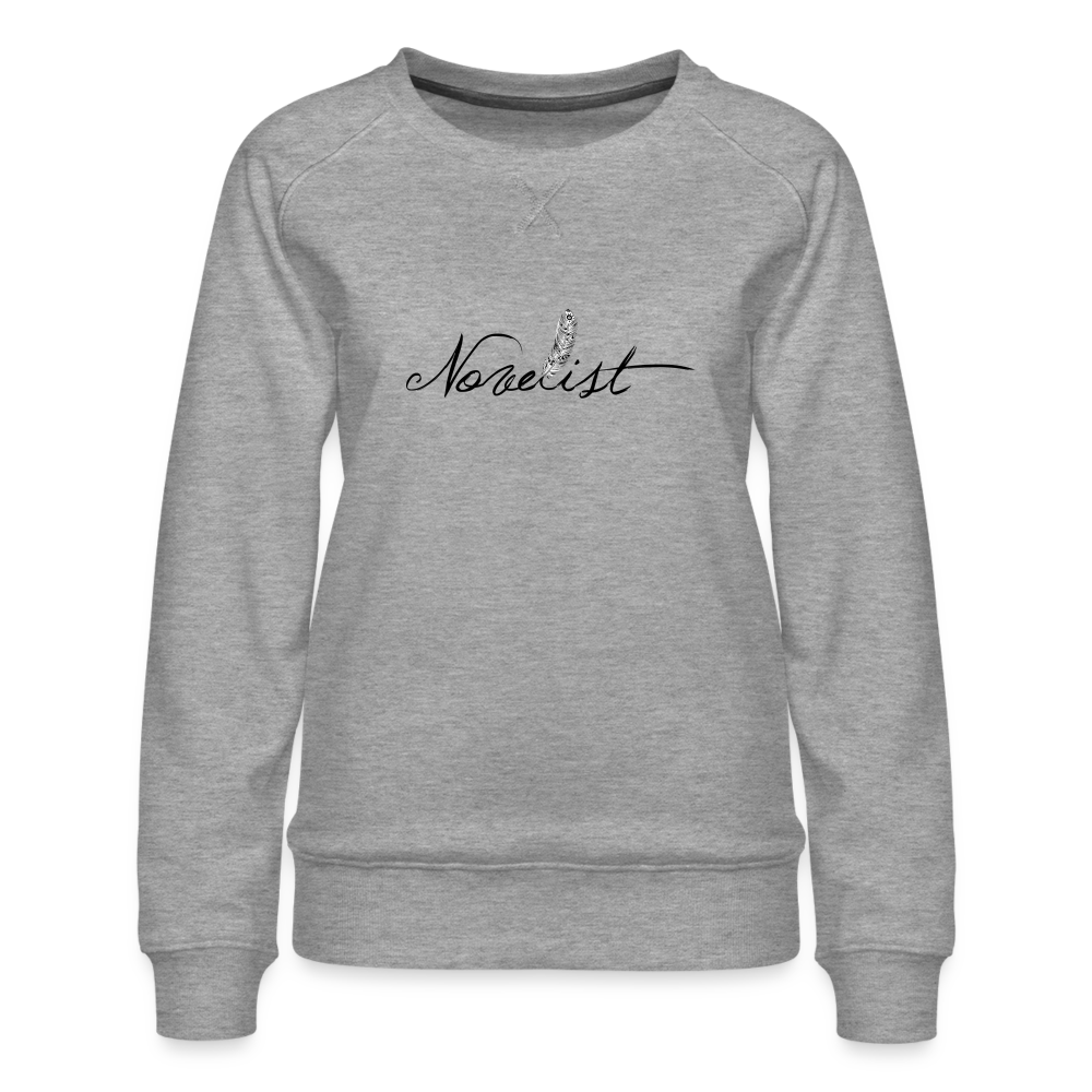 Women’s Novelist Sweatshirt - heather grey