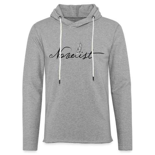 Novelist Lightweight Hoodie - heather gray